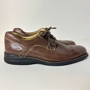 Johnston & Murphy Dark Brown Leather Oxfords